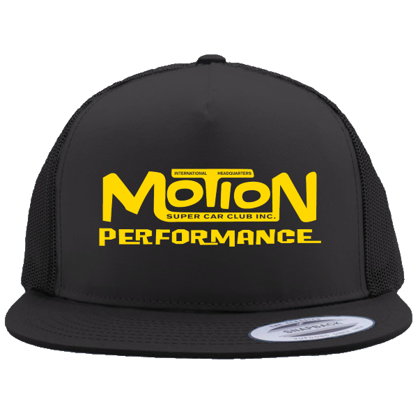 MOTION PERFORMANCE Super Car Club Inc. Trucker Hat Black