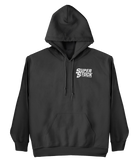 SUPER STOCK Magazine & Drag Illustrated Black Hoodie Sweatshirt Pullover