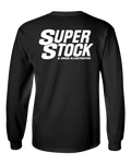 SUPER STOCK & Drag Illustrated Black Long Sleeve Tee