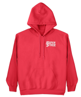 SUPER STOCK Magazine & Drag Illustrated Red Hoodie Sweatshirt Pullover