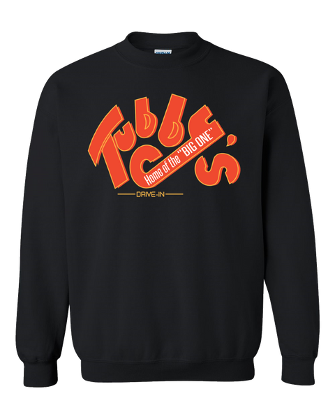 TUBBY'S Home of the Big One Hollywood Knights Crew Sweatshirt